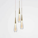 GobekUsa Crystal Glass LED Pendant Lights for Restaurant, Bar & Staircase