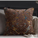 GobekUsa Damask Cut Velvet Baroque Style Cushion Covers 45x45cm