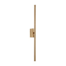 GobekUsa LED Metal Tube Wall Lamp Modern Black Gold Decor Sconce for Bedroom Foyer Bathroom