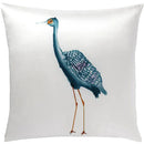 GobekUsa Bird Of Paradise Silk Throw Pillow Cover for Home & Hotel Décor