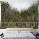 GobekUsa King Palm Landscape Plant Tapestry - Tropical Wall Hanging Home Decor