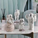 GobekUsa Astronaut Phone Holder Figurine Home Decor Space Man Sculpture Cosmonaut Statue