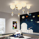 GobekUsa Astronaut Balloon LED Pendant Light for Children's Nursery Room