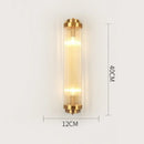 GobekUsa Crystal Wall Lamp for Modern Light Luxury Living Room, Bedroom, and Dining Area