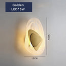 GobekUsa Golden LED Cloud Wall Lamp for Bedroom and Living Room Decor