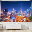 GobekUsa Boho Chic Night View Tapestry.