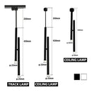 GobekUsa LED Pendant Light 10W Surface Mounted COB Adjustable Ceiling Lamp for Living Room
