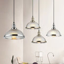 GobekUsa Glass Shade Pendant Light Fixture for Dining Room Office E27