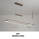 GobekUsa Gold Aluminum LED Chandelier Acrylic Deco Design for Bedroom Kitchen Island