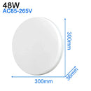 GobekUsa LED Ceiling Light: Modern Ultra-thin Panel, 6-48W, Surface Mounted for Living Room