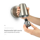 GobekUsa LED Wall Lamp 5W Modern Style Adjustable Angle Wall Sconce Bedside Living Room