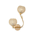 GobekUsa Golden Crystal Wall Lamps - Luxury Lighting Fixtures for Home Decor