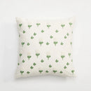 GobekUsa Embroidered Daisy Dandelion Cushion Cover 45x45cm for Sofa Bed Chair Living Room