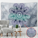GobekUsa Boho Sun Moon Mandala Wall Tapestry Psychedelic Hippie Decor
