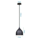 GobekUsa Industrial Aluminium Pendant Lights Chandelier for Home Living Room Kitchen Bedroom