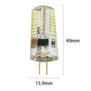 GobekUsa G4 4W LED Chandelier Bulb | 64 LEDs SMD 3014 Corn Light | Spotlight 12V 220V