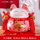 GobekUsa Ceramic Maneki Neko Piggy Bank: Creative Home Decor & Lucky Cat Business Gift