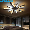 GobekUsa Branch Design LED Chandelier: Modern Nordic Acrylic Ceiling Light for Stylish Living Room Décor