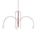 GobekUsa Designer Line Chandelier Living Room Coffee Shop Hanglamp Loft Light