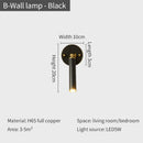 GobekUsa Copper Bedroom Chandelier & Modern Bar Spot Light Wall Sconce Set