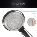 GobekUsa LED Temperature Controlled Shower Head: Super Large Panel, 3 Color Changes, Chrome Plating