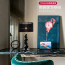 GobekUsa Black Crystal Table Lamp: Modern, Cozy & Romantic European Style