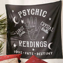 GobekUsa Divination Tapestry Pink Ouija Wall Hanging Tapestries Beach Mat Tarot Boho Decor