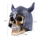 GobekUsa Animal Skull Ornament Resin Halloween Decor Movie Props Birthday Gift Statues