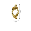 GobekUsa Gold Resin Sculpture | Nordic Luxury Technology Decor for Home & Office