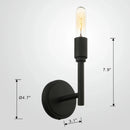 GobekUsa Industrial Antique Metal Wall Lamp for Minimalist Bedroom