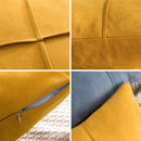 GobekUsa Cross Faux Suede Throw Pillow Cover for Car Couch Sofa Bed Home Decor