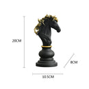 GobekUsa Chess Pieces Figurines: The Queen's Gambit Decor for Home & Office