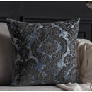 GobekUsa Damask Cut Velvet Baroque Style Cushion Covers 45x45cm