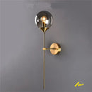 GobekUsa Glass Wall Lamp with LED for Home Decor and Bedroom Lighting