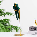 GobekUsa Lucky Parrot Resin Ornament - Modern Nordic Home Decor Gift
