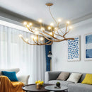 GobekUsa LED Glass Bubble Chandelier for Restaurant Bedroom LOFT Pendant Lighting