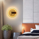 GobekUsa Aluminum Clock Wall Lamp - Modern Led Sconce Light for Home, Hotel & Aisle