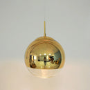 GobekUsa Gold Glass Ball LED Pendant Light for Bedroom, Living Room - Modern Art Hanging Lamp