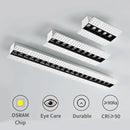 GobekUsa Led Magnetic Downlight: Modern, Recessed, 90Ra, Indoor Ceiling Linear Grille Spot Lighting