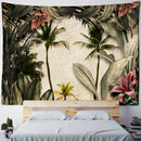 GobekUsa King Palm Landscape Plant Tapestry - Tropical Wall Hanging Home Decor