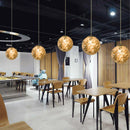 GobekUsa Glass LED Pendant Lamp: Simple Nordic Lighting Fixture for Bedroom, Kitchen & Living Room