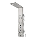GobekUsa LED Panel Bath Faucet with Digital Display and Massage Spa Jets