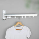 GobekUsa Aluminum Clothing Hanger Organizer Rack Black Foldable Laundry Drying Rack