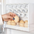 GobekUsa Egg Storage Rack - Practical Refrigerator Organizer Box for Kitchen