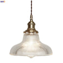 GobekUsa Glass Copper Pendant Light: Modern Nordic Style Hanging Lamp for Kitchen, Dining, and Living Room