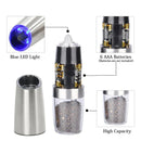 GobekUsa Electric Pepper & Salt Grinder Set: Spice Mills for Kitchen