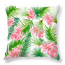 GobekUsa Green Leaves Decorative Throw Pillowcase 45*45cm for Sofa Home Decor