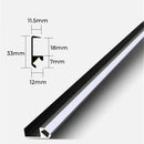 GobekUsa LED Shelf Light - Recessed Aluminum Profile for Cabinets & Closets