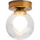 GobekUsa Glass Ball Ceiling Light: Modern Nordic Style, Creative Round Lamp for Home Decor.