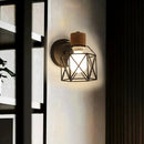 GobekUsa Iron Cage LED Wall Light for Home Decor Indoor Lighting Fixture